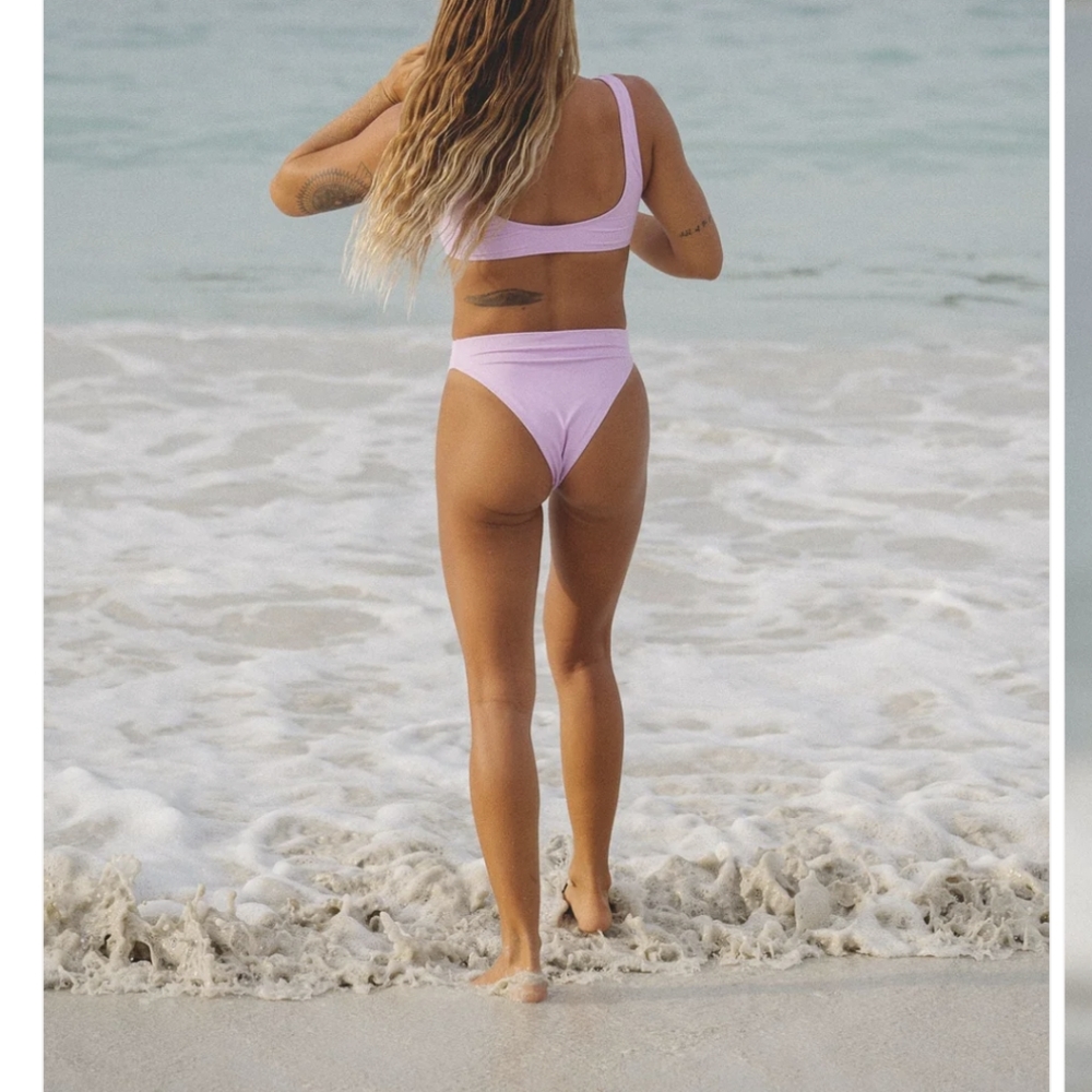 Nose rider Surf Club Lavender bikini bottom